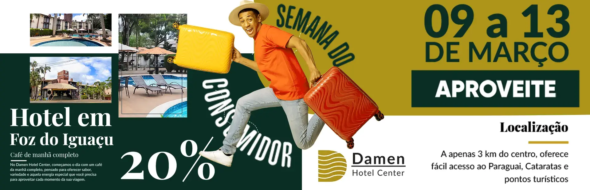 Semana do Consumidor com 20% OFF em Foz do Iguaçu